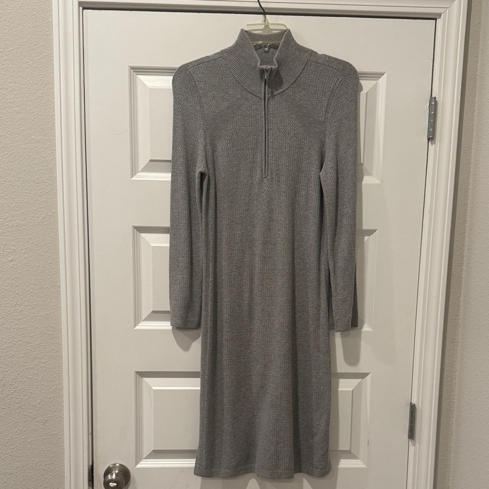 Tommy Bahama Charcoal Long Sleeve Dress- Size SP